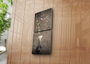 Wallity Conjunto de 2 Relojes de Pared Decorativos de Lienzo Multicolor